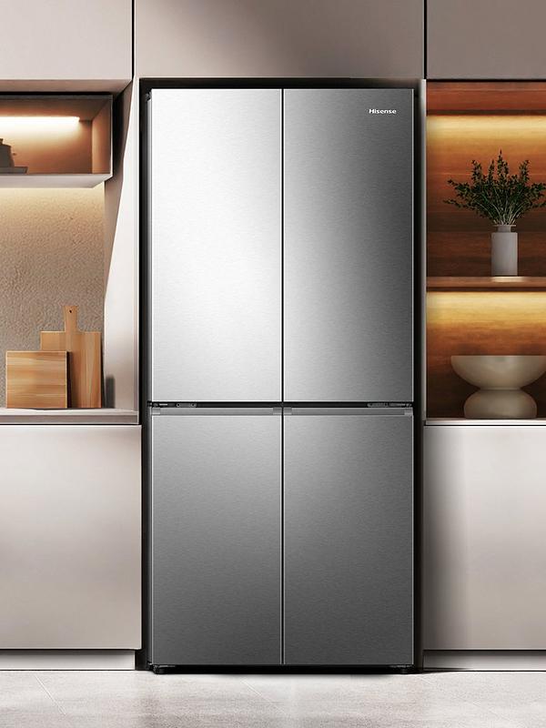 Hisense RQ5P470SAID American Fridge Freezer - Stainless Steel - Image 7